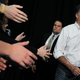 Former Republican presidential candidate Mitt Romney arrives at a campaign rally in Idaho Falls, Idaho, March 1, 2012.
Justin Sullivan/Getty Images